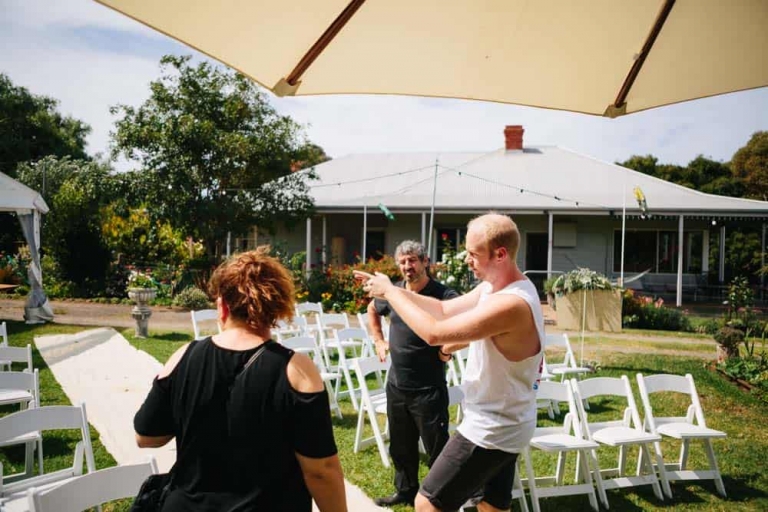 Ben And Andrea S Backyard Wedding Mr Munro